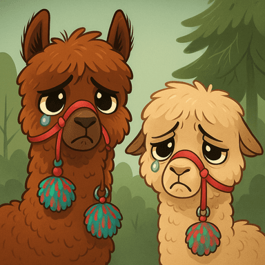 Sad Alpaca
